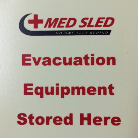Med Sled® Flush Mount Hallway Sign