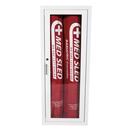 Steel Case Storage - 2 Sled Unit