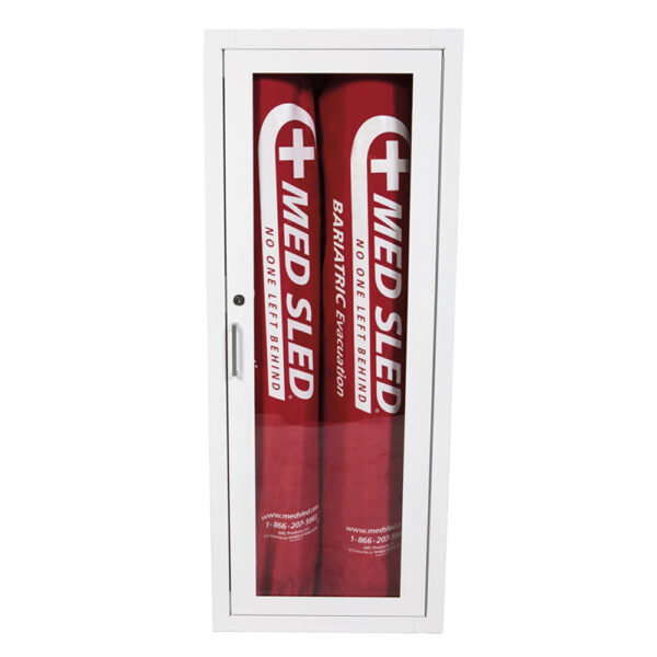 Steel Case Storage - 2 Sled Unit